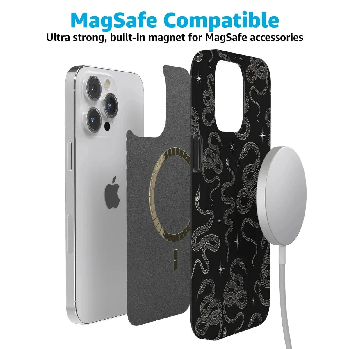 We're Ready For It | Black Serpent Case Phone Case Casetry