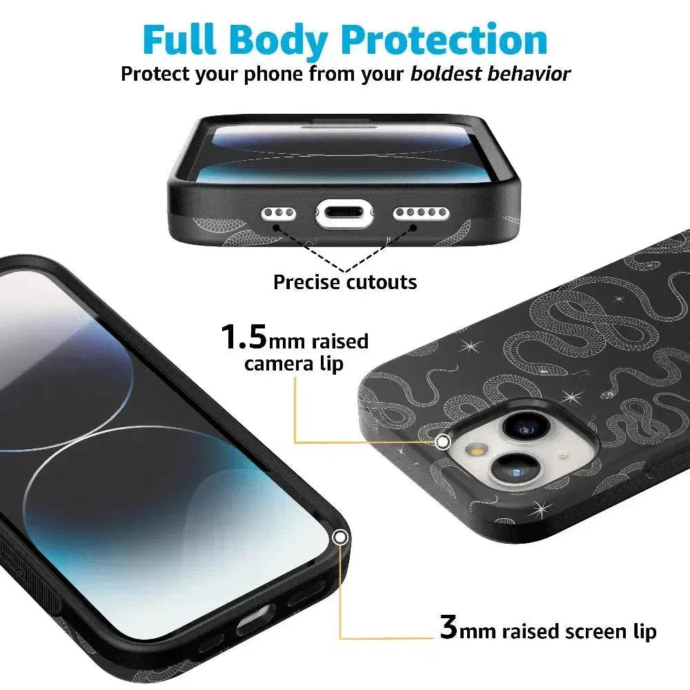 We're Ready For It | Black Serpent Case Phone Case Casetry