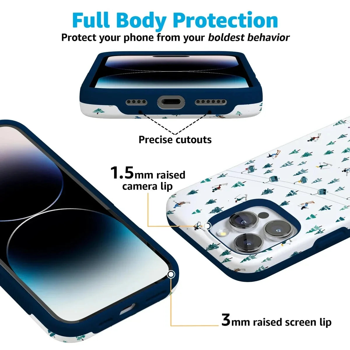 We've Peaked | Après Ski Mountains Case iPhone Case get.casely
