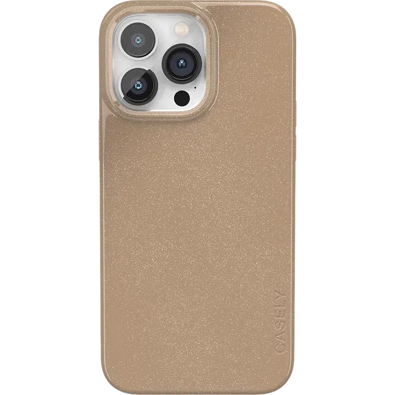 White Oak | Taupe Enchanted Shimmer Case iPhone Case get.casely Classic + MagSafe® iPhone 14 Pro Max