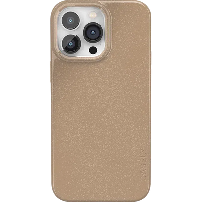 White Oak | Taupe Enchanted Shimmer Case iPhone Case get.casely Classic + MagSafe® iPhone 14 Pro Max