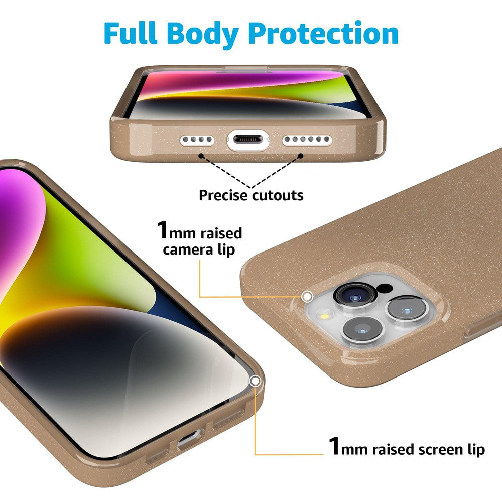 White Oak | Taupe Enchanted Shimmer Case iPhone Case get.casely