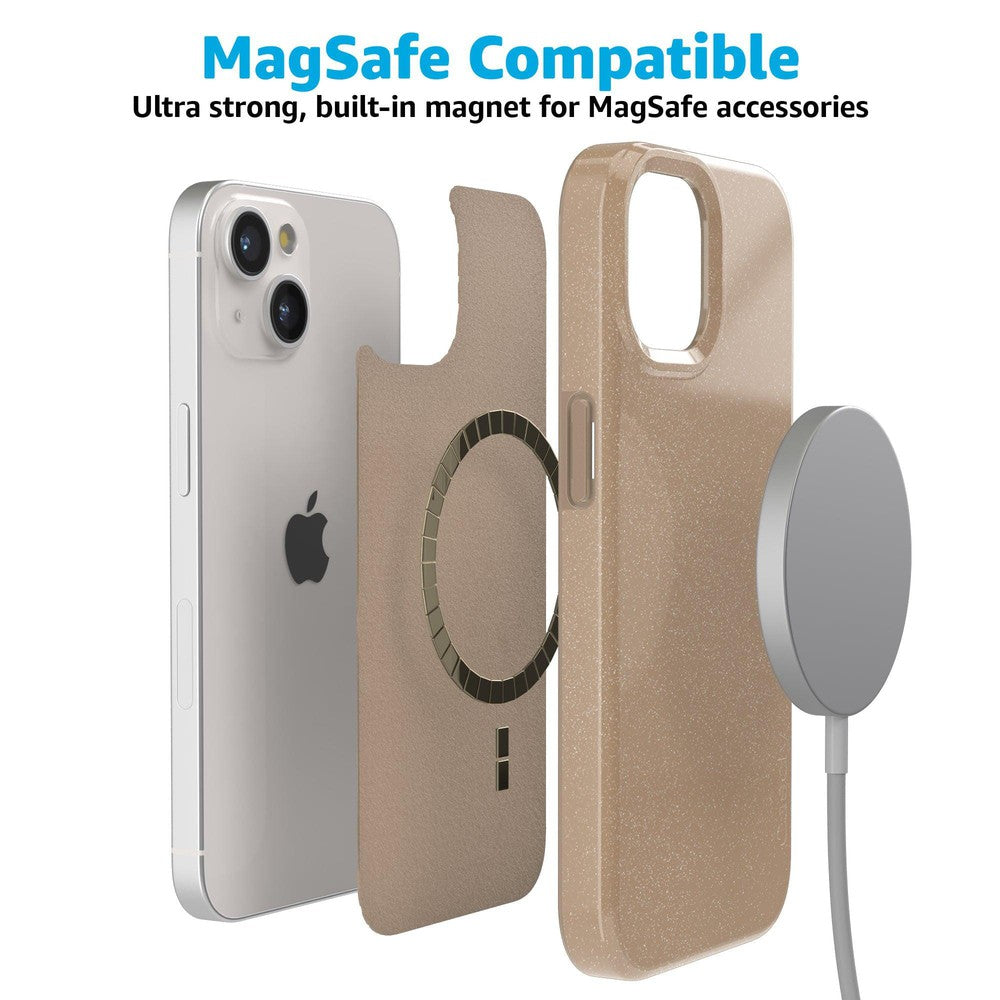 White Oak | Taupe Enchanted Shimmer Case iPhone Case get.casely