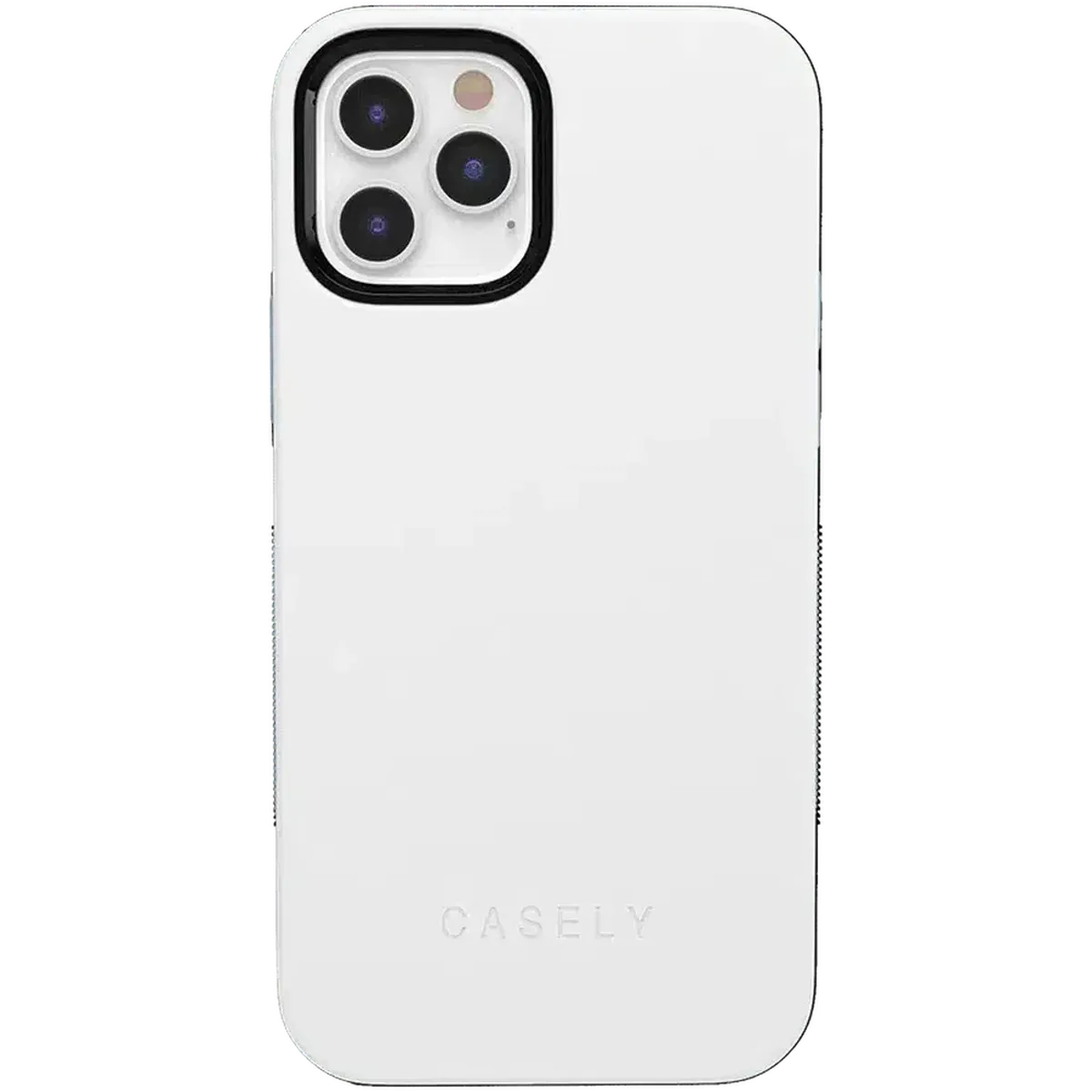White on Light Blue | Ultra-Protective Bold Case iPhone Case get.casely