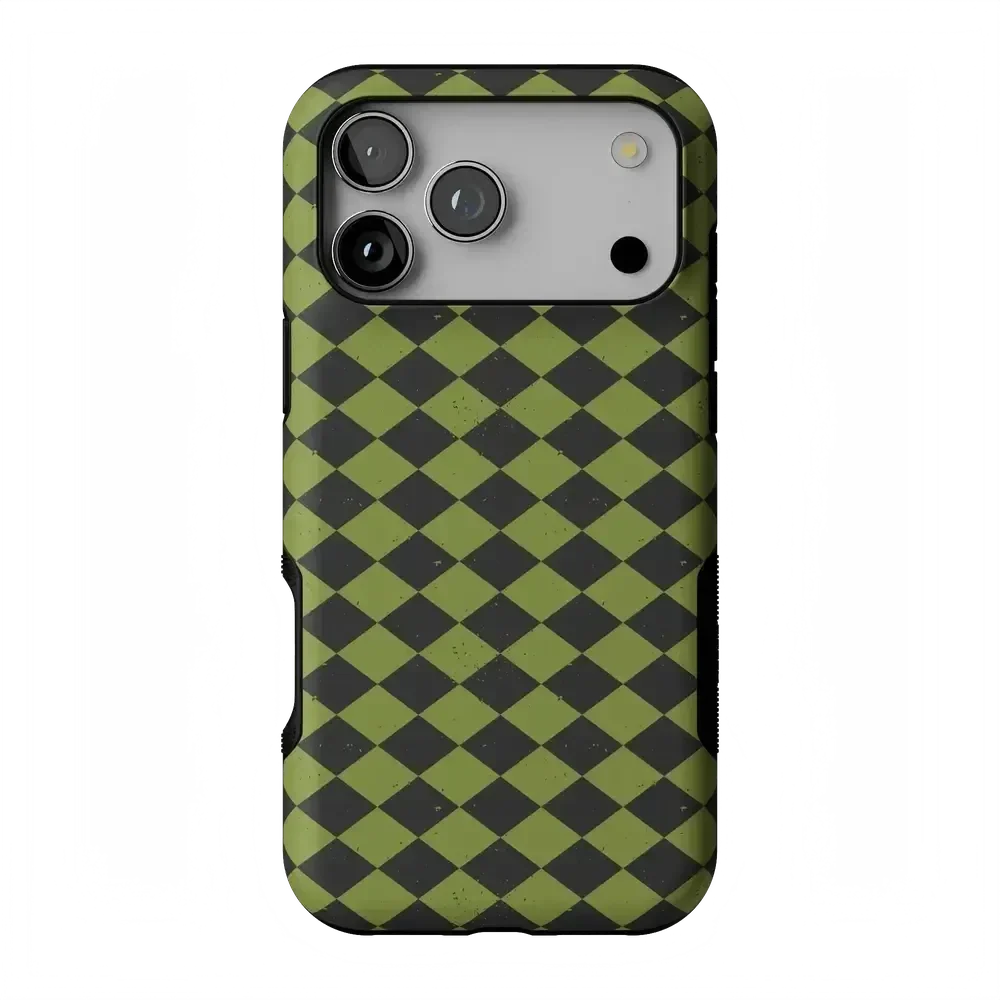 Wicked Hex | Green Checkered Case Phone Case get.casely Bold Flex + MagSafe® iPhone 17 Pro Max