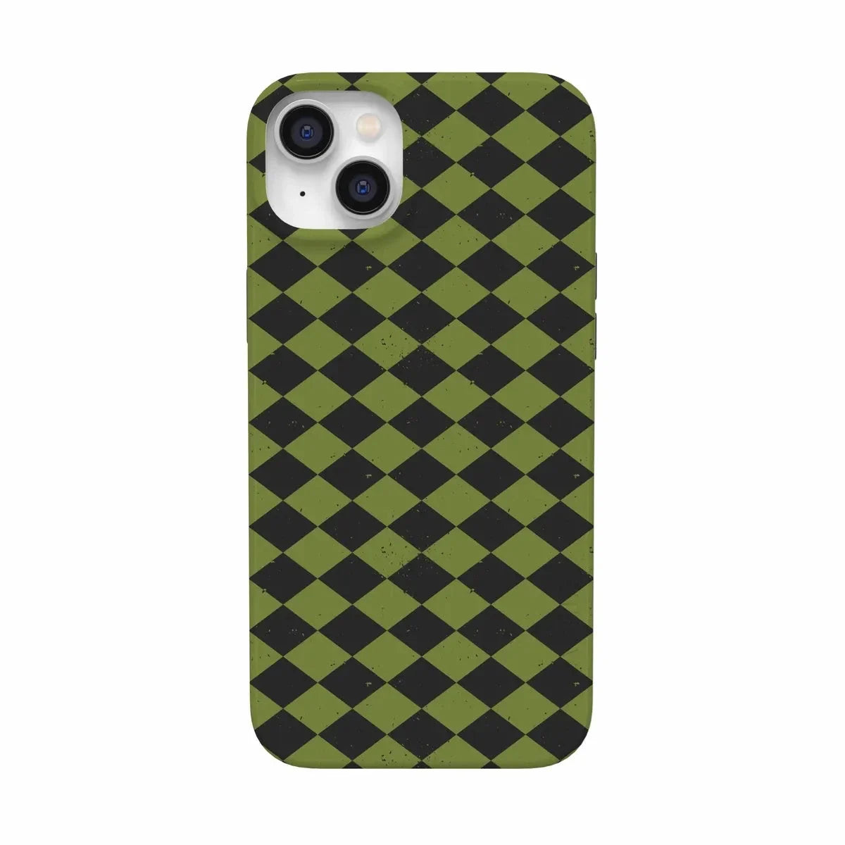 Wicked Hex | Green Checkered Case Phone Case get.casely Classic + MagSafe® iPhone 14 Plus