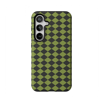 Wicked Hex | Green Checkered Case Phone Case get.casely Essential Galaxy S24