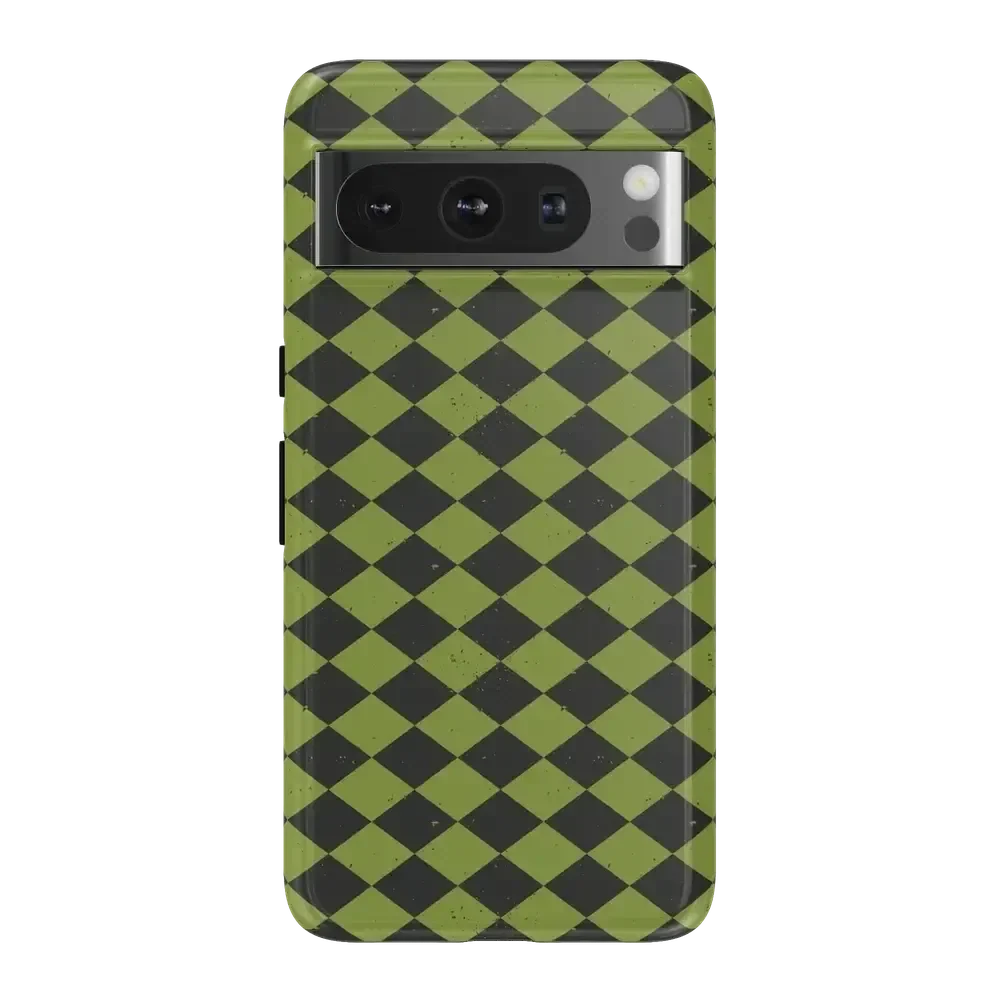 Wicked Hex | Green Checkered Case Phone Case get.casely Essential Google Pixel 8 Pro