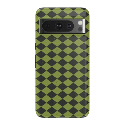 Wicked Hex | Green Checkered Case Phone Case get.casely Essential Google Pixel 8 Pro