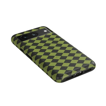 Wicked Hex | Green Checkered Case Phone Case get.casely