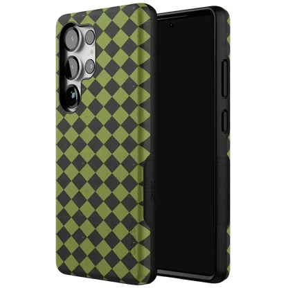 Wicked Hex | Green Checkered Case Phone Case get.casely