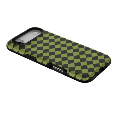 Wicked Hex | Green Checkered Case Phone Case get.casely
