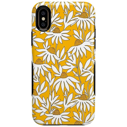 Wild About You | Yellow Floral Case iPhone Case get.casely Bold iPhone XS Max