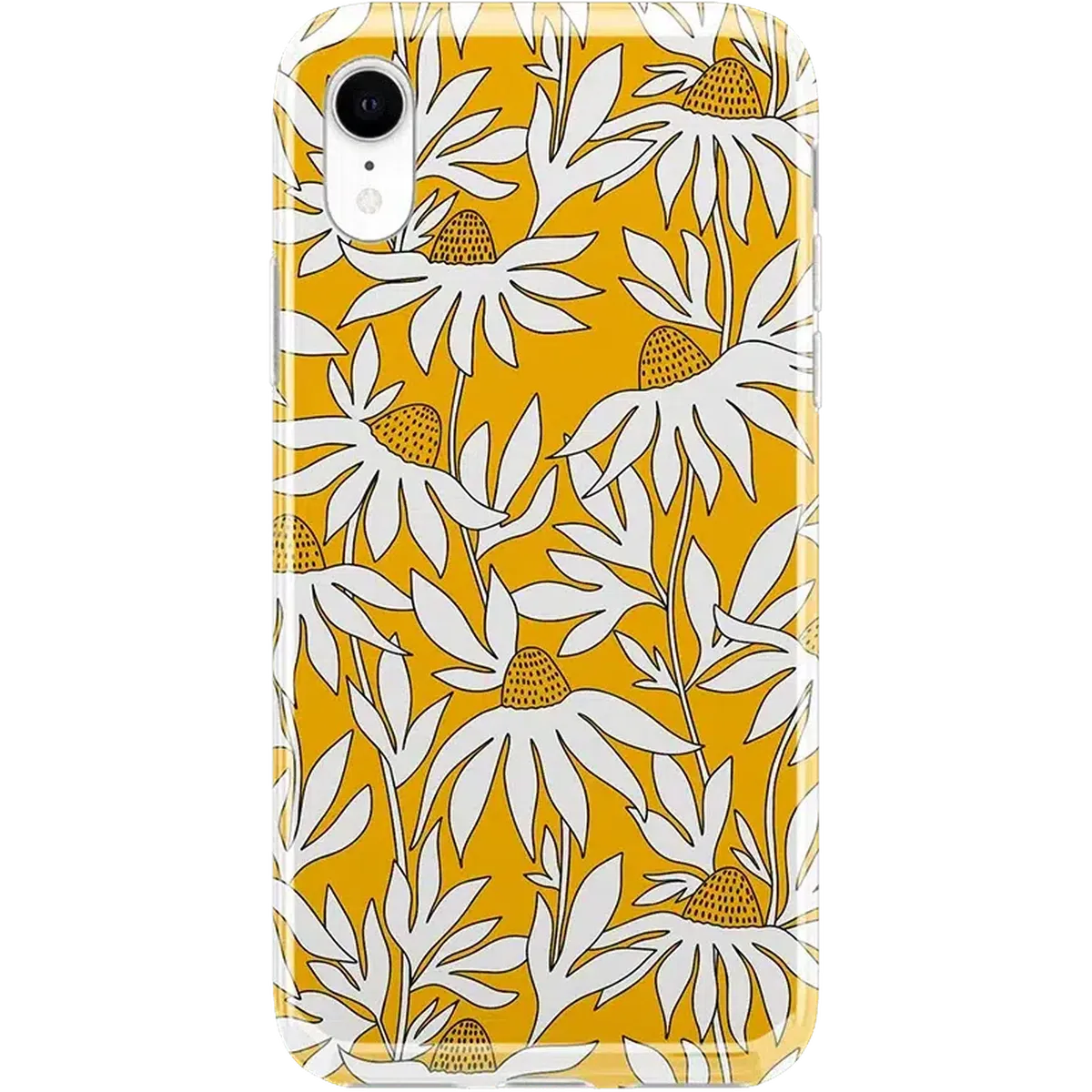 Wild About You | Yellow Floral Case iPhone Case get.casely Classic iPhone XR