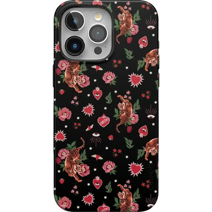 Wild at Heart | Tiger Case Phone Case Casetry Bold Flex + MagSafe® iPhone 15 Pro Max
