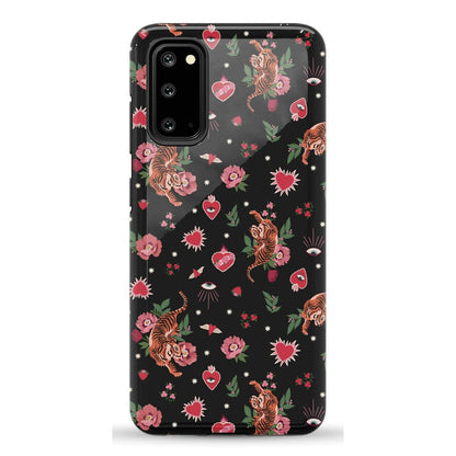 Wild at Heart | Tiger Case Phone Case Casetry Essential Galaxy S20
