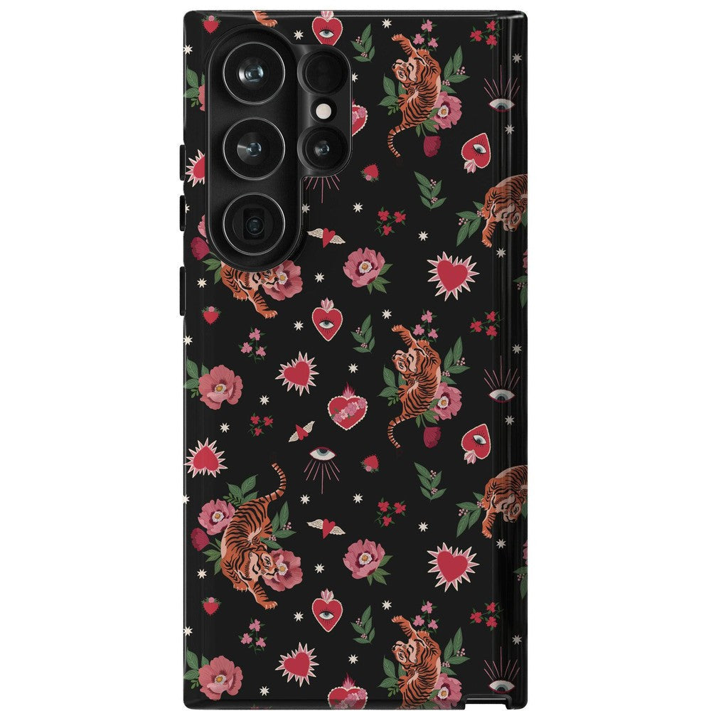 Wild at Heart | Tiger Case Phone Case Casetry Essential Galaxy S23 Ultra
