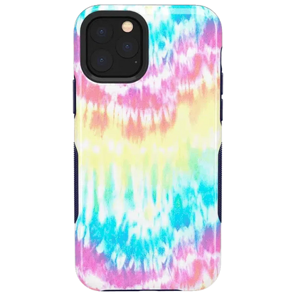 Wild & Free | Classic Rainbow Tie Dye iPhone Case iPhone Case get.casely Bold iPhone 11 Pro