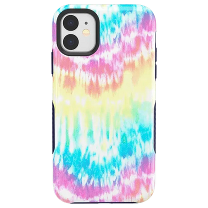 Wild & Free | Classic Rainbow Tie Dye iPhone Case iPhone Case get.casely Bold iPhone 11