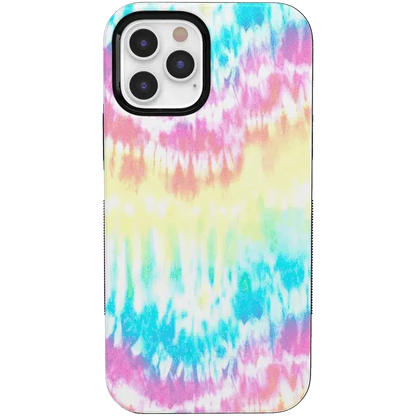 Wild & Free | Classic Rainbow Tie Dye iPhone Case iPhone Case get.casely Bold iPhone 12 Pro