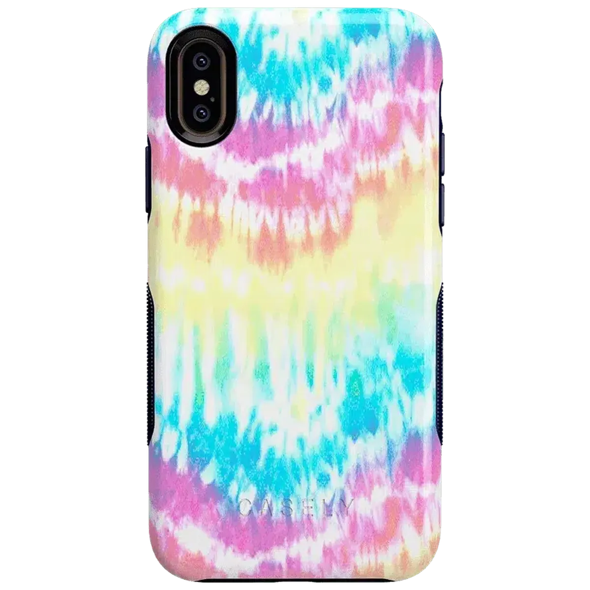 Wild & Free | Classic Rainbow Tie Dye iPhone Case iPhone Case get.casely Bold iPhone XS Max
