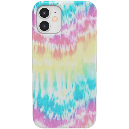 Wild & Free | Classic Rainbow Tie Dye iPhone Case iPhone Case get.casely Classic iPhone 12 Mini