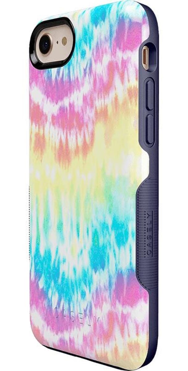 Wild & Free | Classic Rainbow Tie Dye iPhone Case iPhone Case get.casely