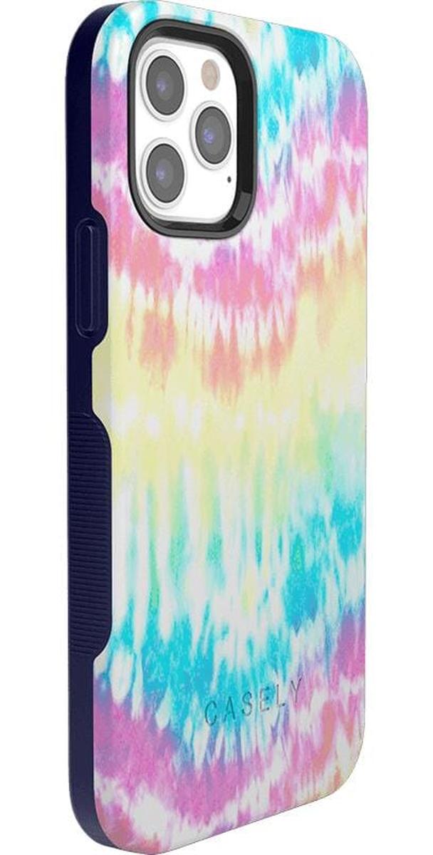 Wild & Free | Classic Rainbow Tie Dye iPhone Case iPhone Case get.casely