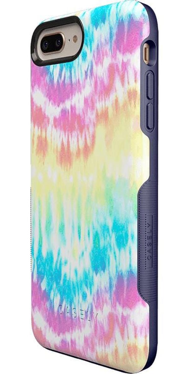 Wild & Free | Classic Rainbow Tie Dye iPhone Case iPhone Case get.casely