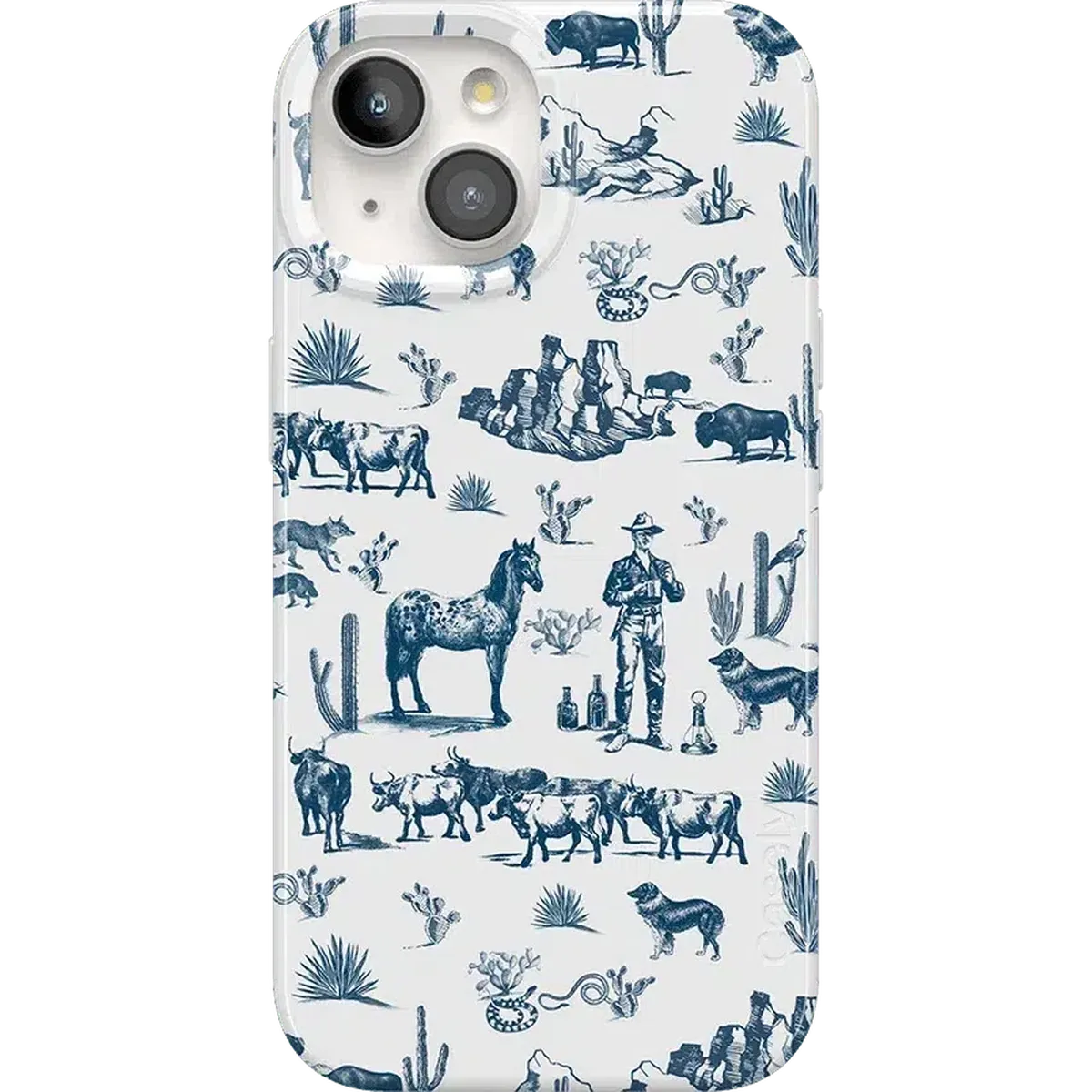 Wild West Adventure | Desert Case iPhone Case get.casely Classic + MagSafe® iPhone 15 Plus