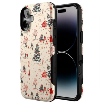 Winter Nostalgia | Vintage Holiday Case Phone Case Casetry