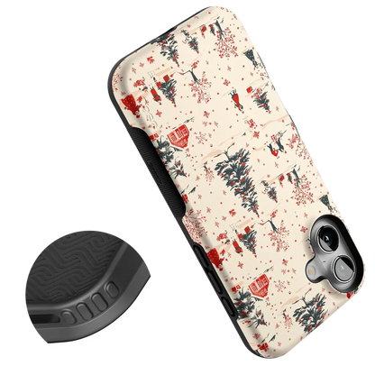 Winter Nostalgia | Vintage Holiday Case Phone Case Casetry