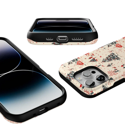 Winter Nostalgia | Vintage Holiday Case Phone Case Casetry