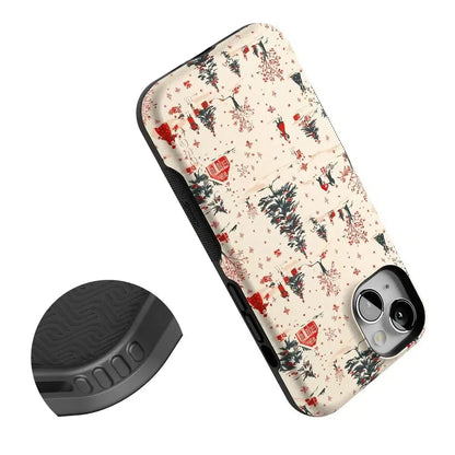 Winter Nostalgia | Vintage Holiday Case Phone Case Casetry