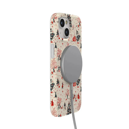 Winter Nostalgia | Vintage Holiday Case Phone Case Casetry