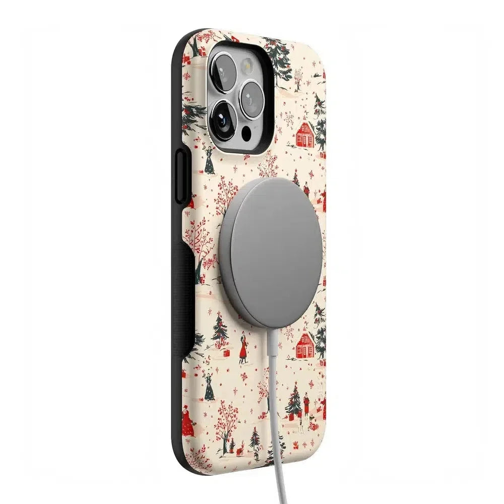 Winter Nostalgia | Vintage Holiday Case Phone Case Casetry