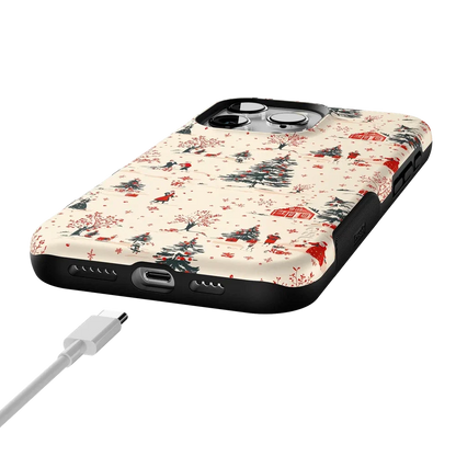 Winter Nostalgia | Vintage Holiday Case Phone Case Casetry