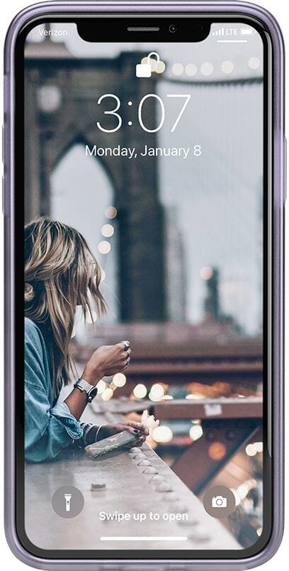Wisteria | Purple Enchanted Shimmer Case iPhone Case get.casely