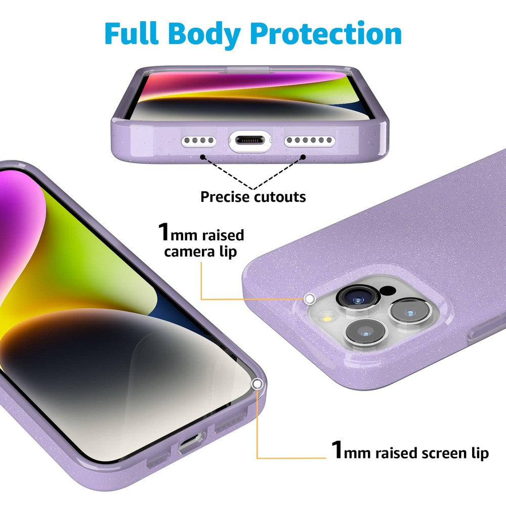 Wisteria | Purple Enchanted Shimmer Case iPhone Case get.casely