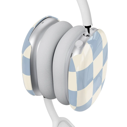 Fit Check | Light Blue Checkerboard AirPods Max Case