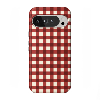 Checked Twice | Red Plaid Case
