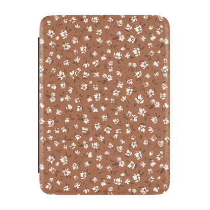 Mocha Meadow | Tiny Flowers Kindle Case | Casely