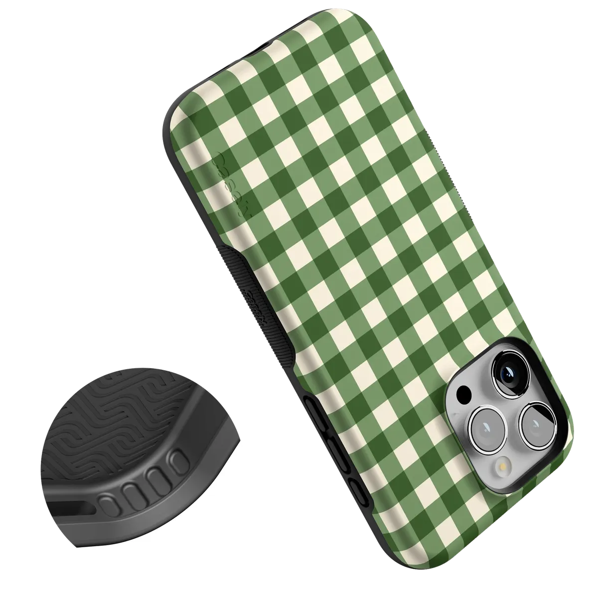 Checked Twice | Green Plaid Case