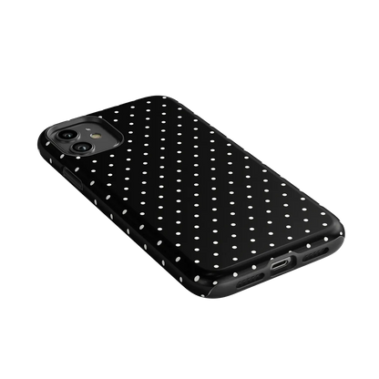 On the Dot | White Polka Dot Case