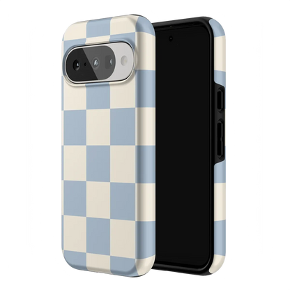 Fit Check | Light Blue Checkerboard Case