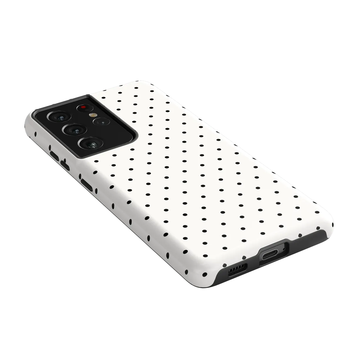 On the Dot | Black Polka Dot Case