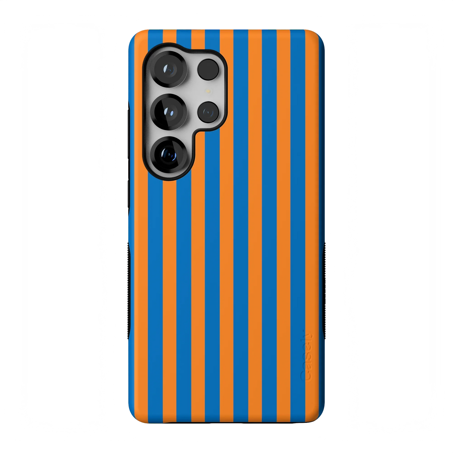 Go New York | Blue & Orange Stripes Case - Galaxy S25 Ultra