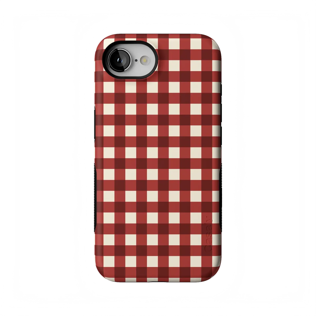 Checked Twice | Red Plaid Case