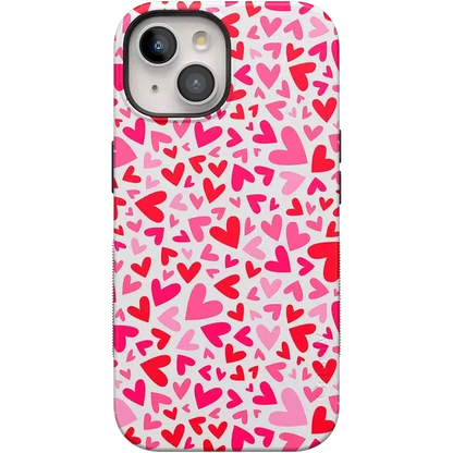 XOXO | Candy Hearts Case iPhone Case get.casely Bold Flex + MagSafe® iPhone 15 Plus