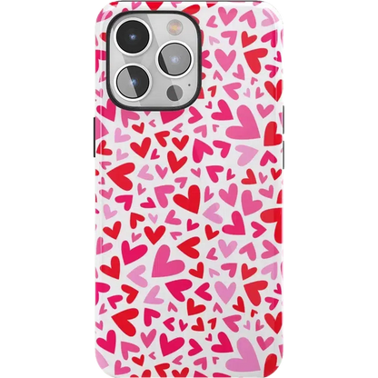 XOXO | Candy Hearts Case iPhone Case get.casely Essential + MagSafe® iPhone 15 Pro Max